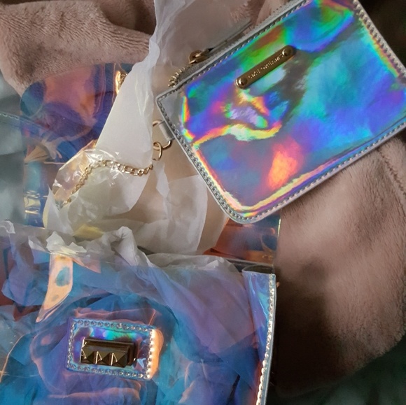 BRAND NEW translucent chain link crossbody bag - Picture 5 of 8